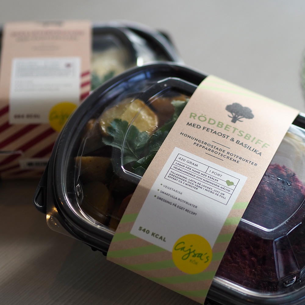 matlådor i uppsala från cajsas kök med rödbetsbiff med fetaost och basilika