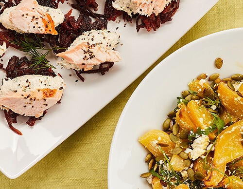 uppländsk buffé lokala råvaror