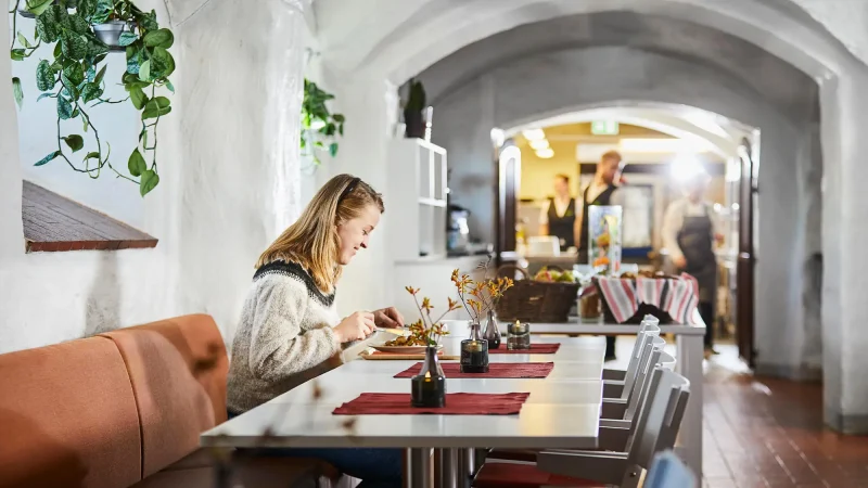 cafe alma fika lunch uppsala student